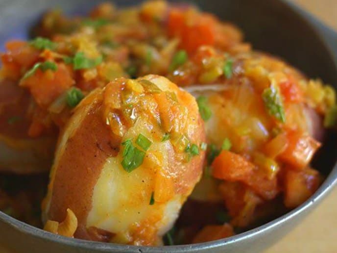 Papas Chorreadas